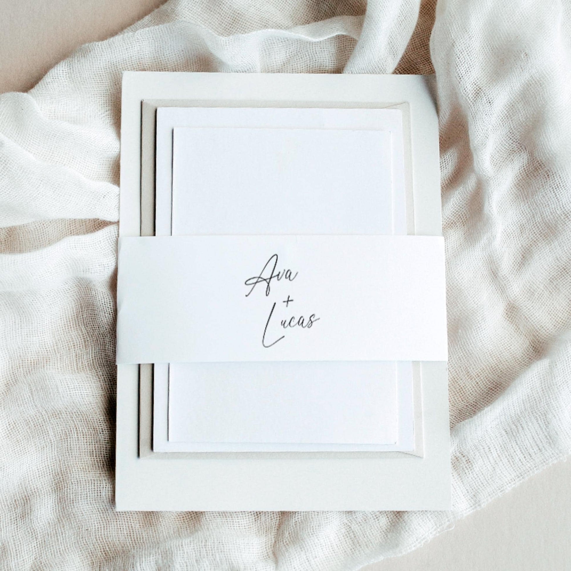 Belly Band Template for Wedding Invitation – Amber & Rose Creative Studios belly-band-template-for-wedding-invitation-amber-rose-creative-studios