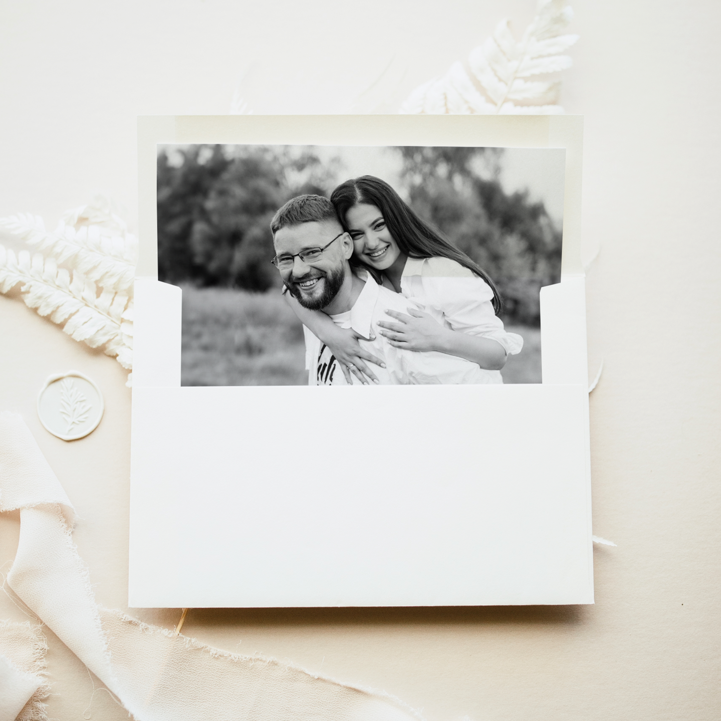 DIY Printable Envelope Liner Template
