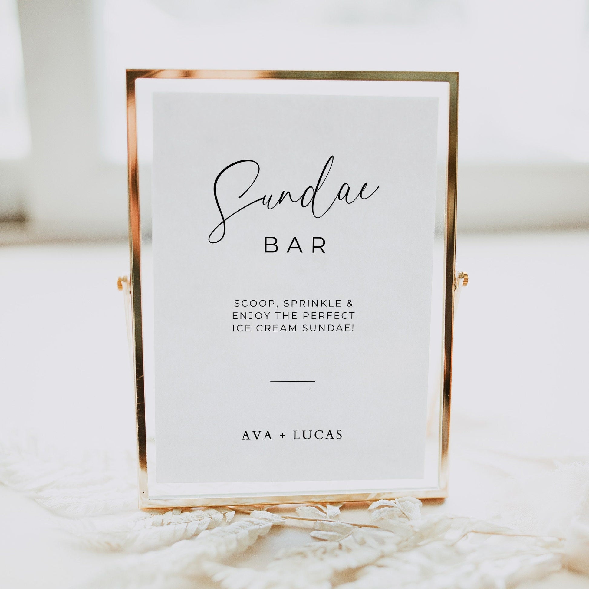 ice-cream-sundae-bar-sign-template-amber-rose-creative-studios for Free Printable Ice Cream Signs Ice Cream Sundae Bar Sign Template – Amber & Rose Creative Studios for Free Printable Ice Cream Signs